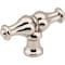 Jeffrey Alexander 2-1/4" Satin Nickel Bella Cabinet "T" Knob 818L-SN - alternate 1